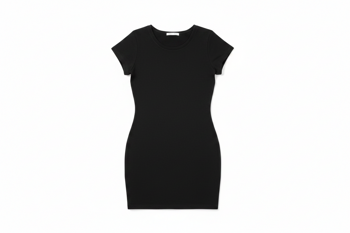 Charcoal Mini Bodycon T-Shirt Dress – TCD Fashion