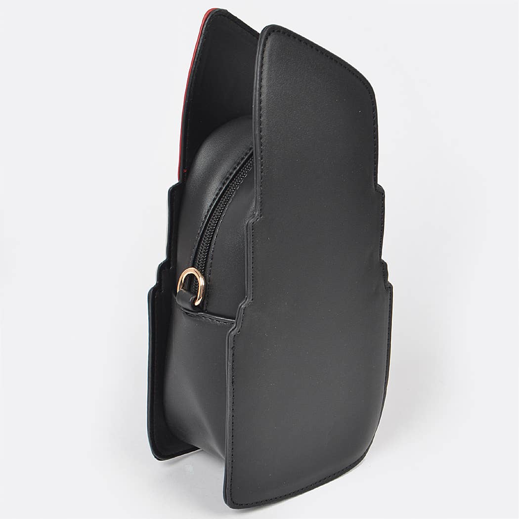 Fuchsia Lipstick Crossbody