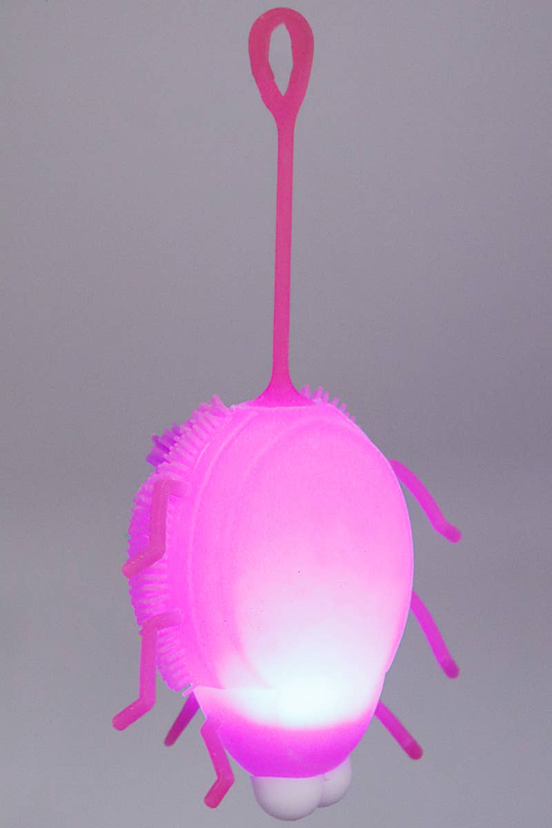 Ladybug Spiky Puffer LED  Squishy