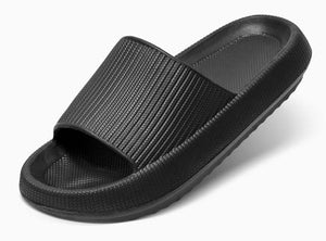 Black Foam Cushion Slides