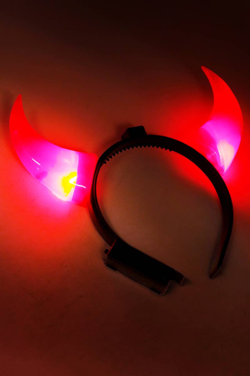 LED Devil Horns Red LED