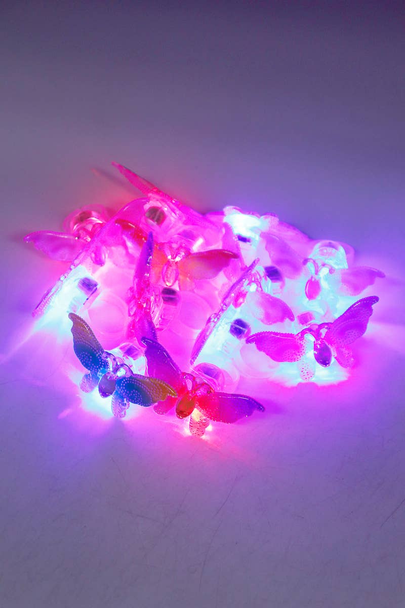 Butterfly LED 3D Ring