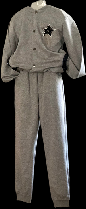 Grey Stars Tracksuit