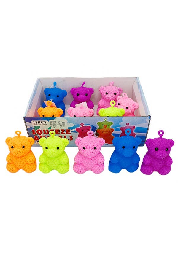 LED Teddy Bear Rose Squishy – TCD Fashion
