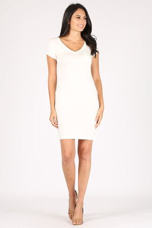 White T-Shirt Dress