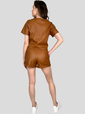 Sweet Carmel Vegan Leather Set