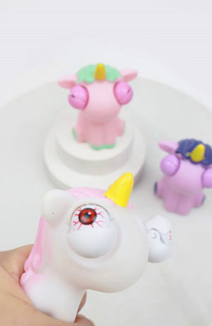 Eye Popping Unicorn Squishy Toy