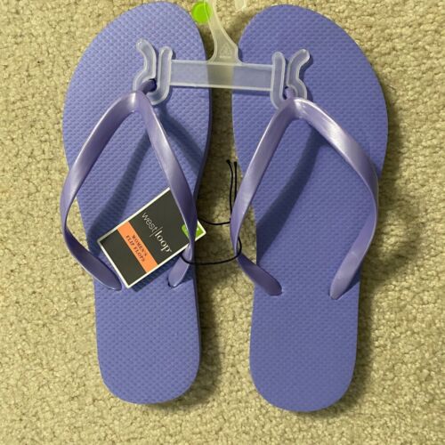 Purple Flip Flops