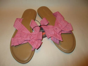 Pink Bow Sandals
